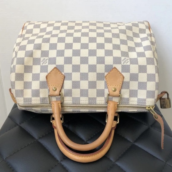 LOUIS VUITTON DAMIER AZUR SPEEDY 30 - Picture 2 of 6